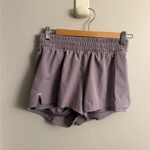Layer 8 Women's Athletic Shorts in Light Purple
